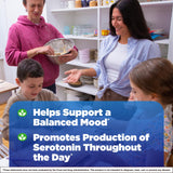 Natrol 5-HTP 100 mg label and nutritional information
