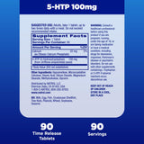 Natrol 5-HTP 100 mg supplement with a meal