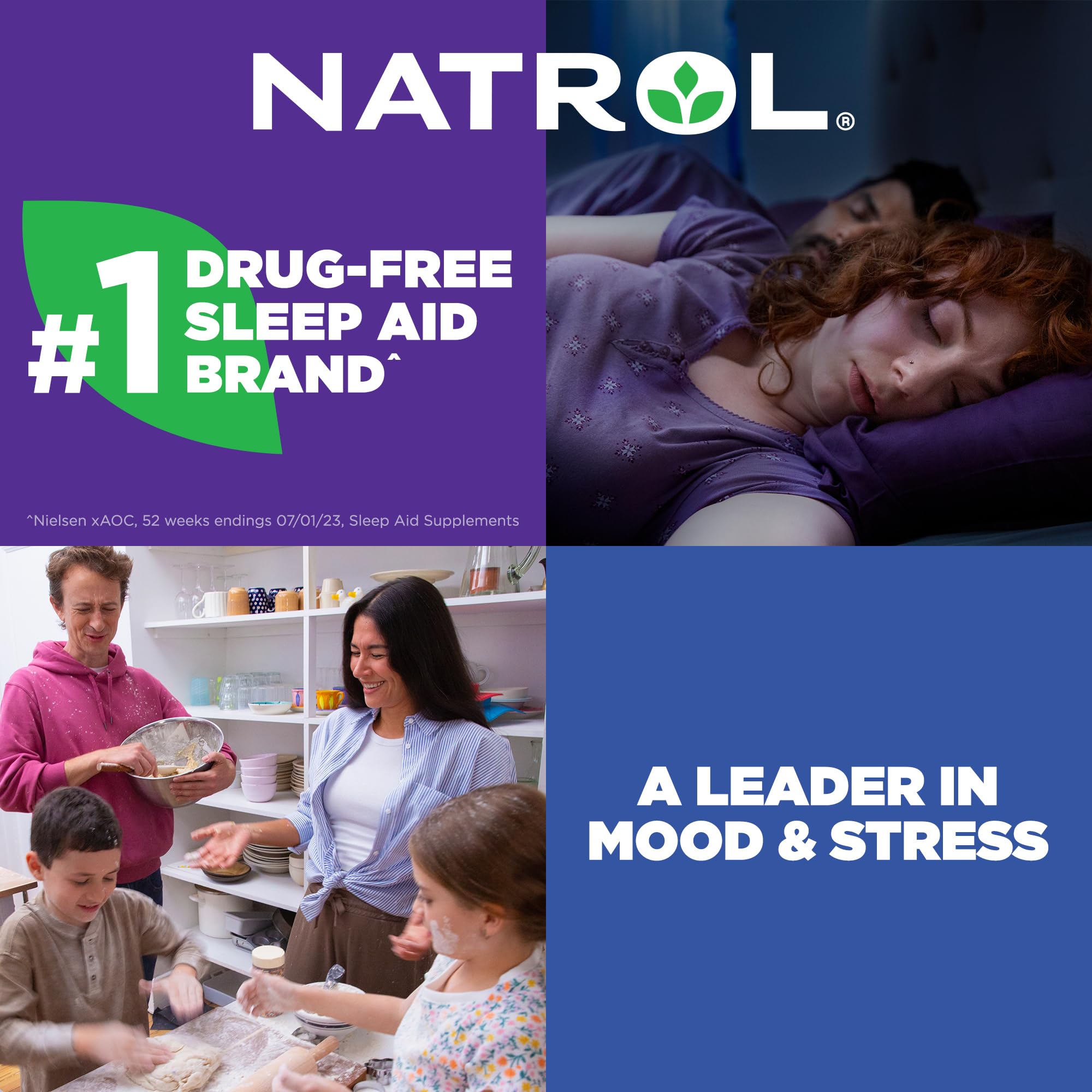 Natrol 5-HTP 200mg time release tablets in a wellness setting
