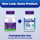 Natrol 5-HTP 200mg time release tablets side view