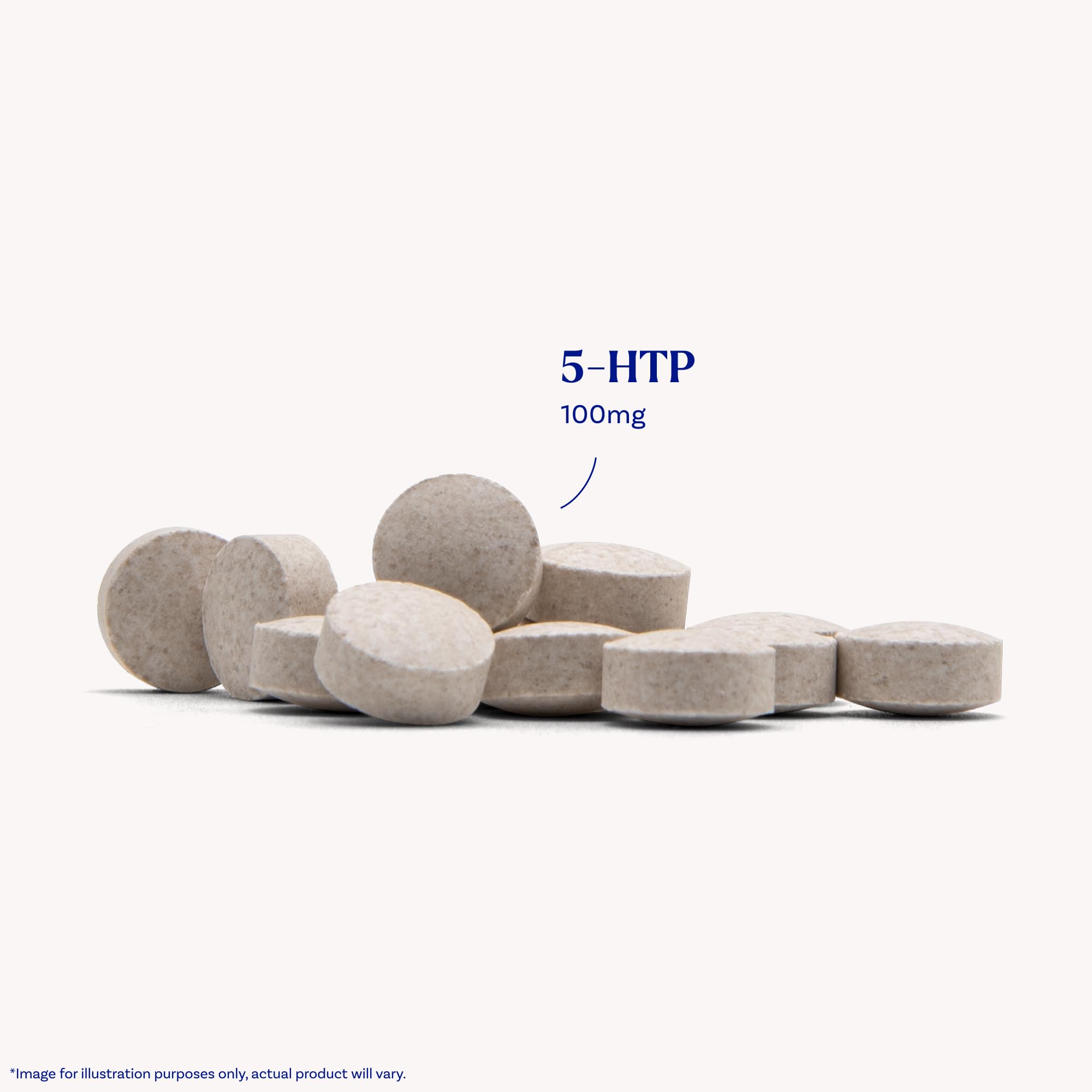 Natrol 5-HTP ingredients list on the bottle