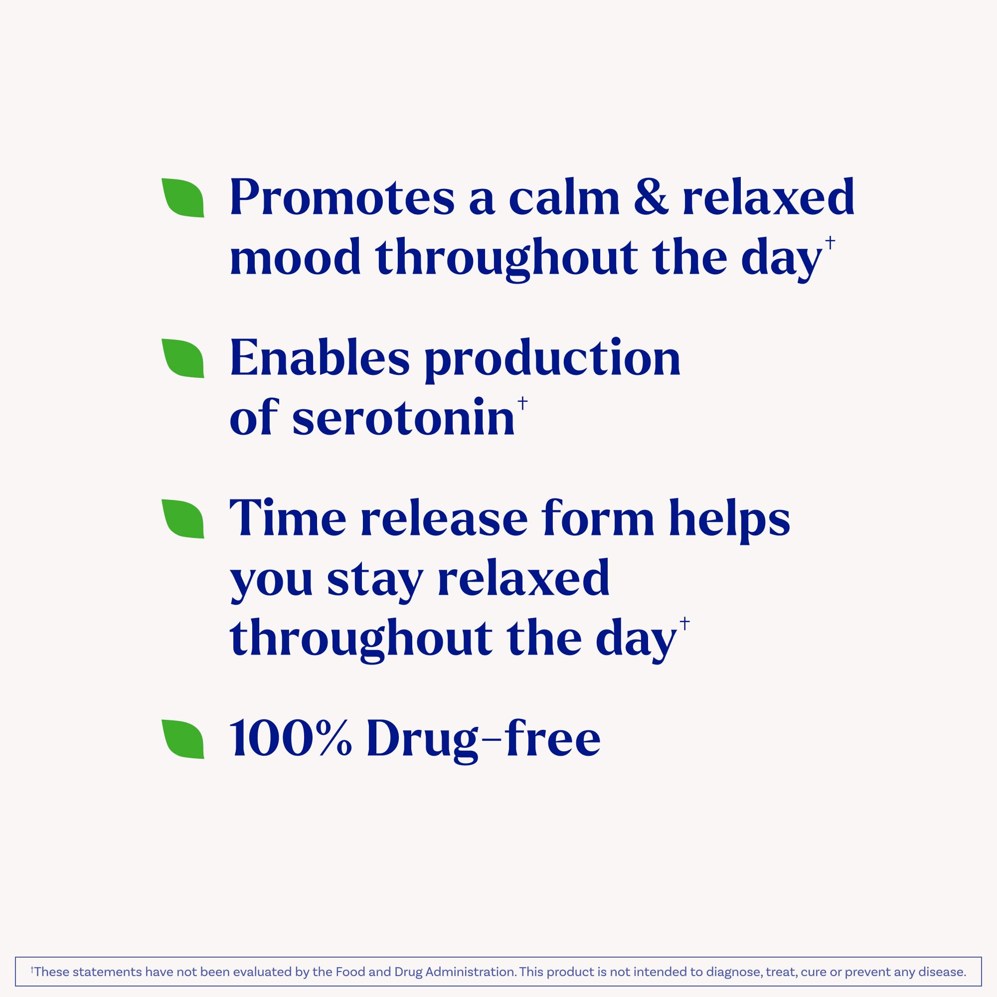 Natrol 5-HTP tablets showing time-release design
