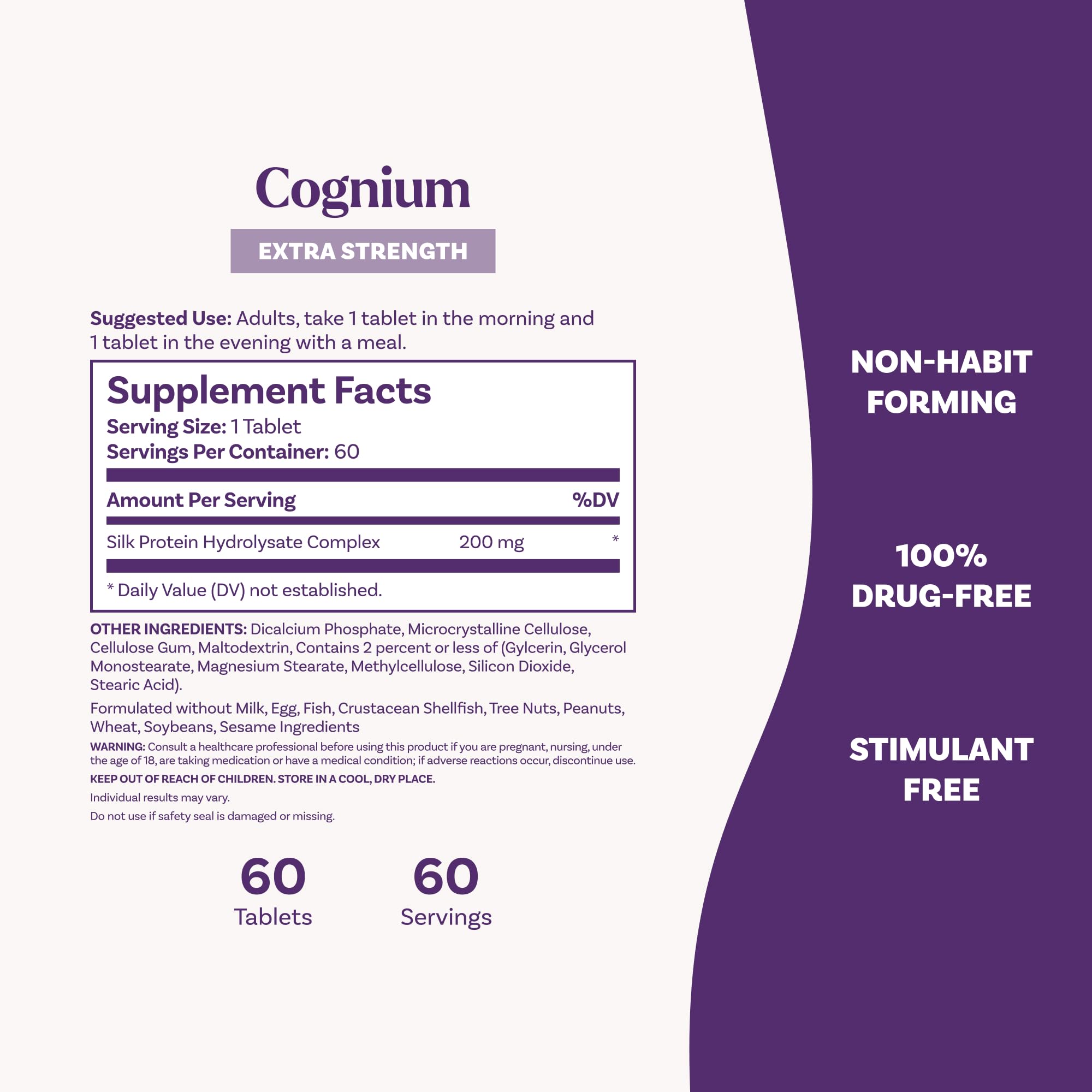 Natrol Cognium Memory Extra Strength packaging
