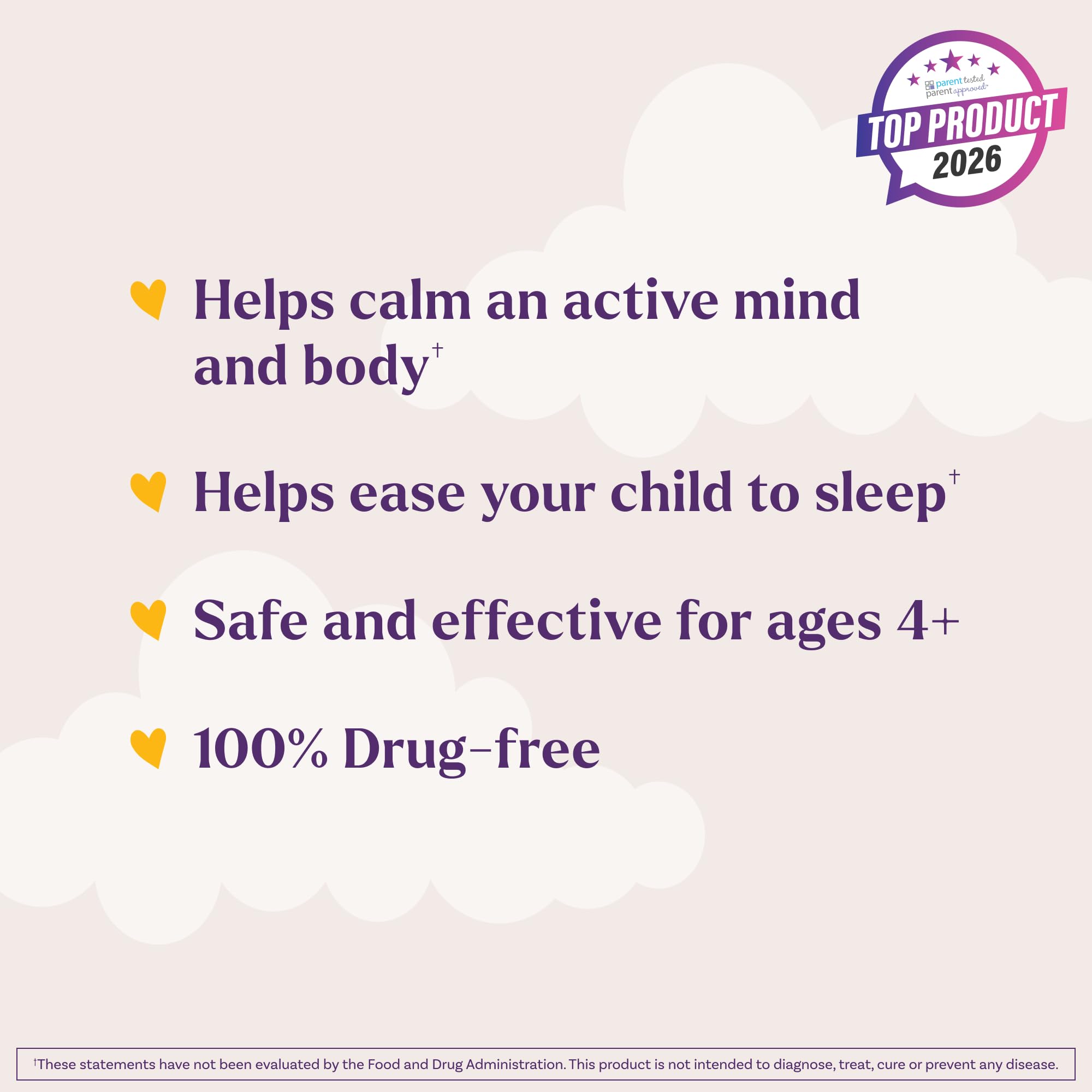 Natrol Kids Melatonin Sleep Gummies 1 mg Strawberry back view