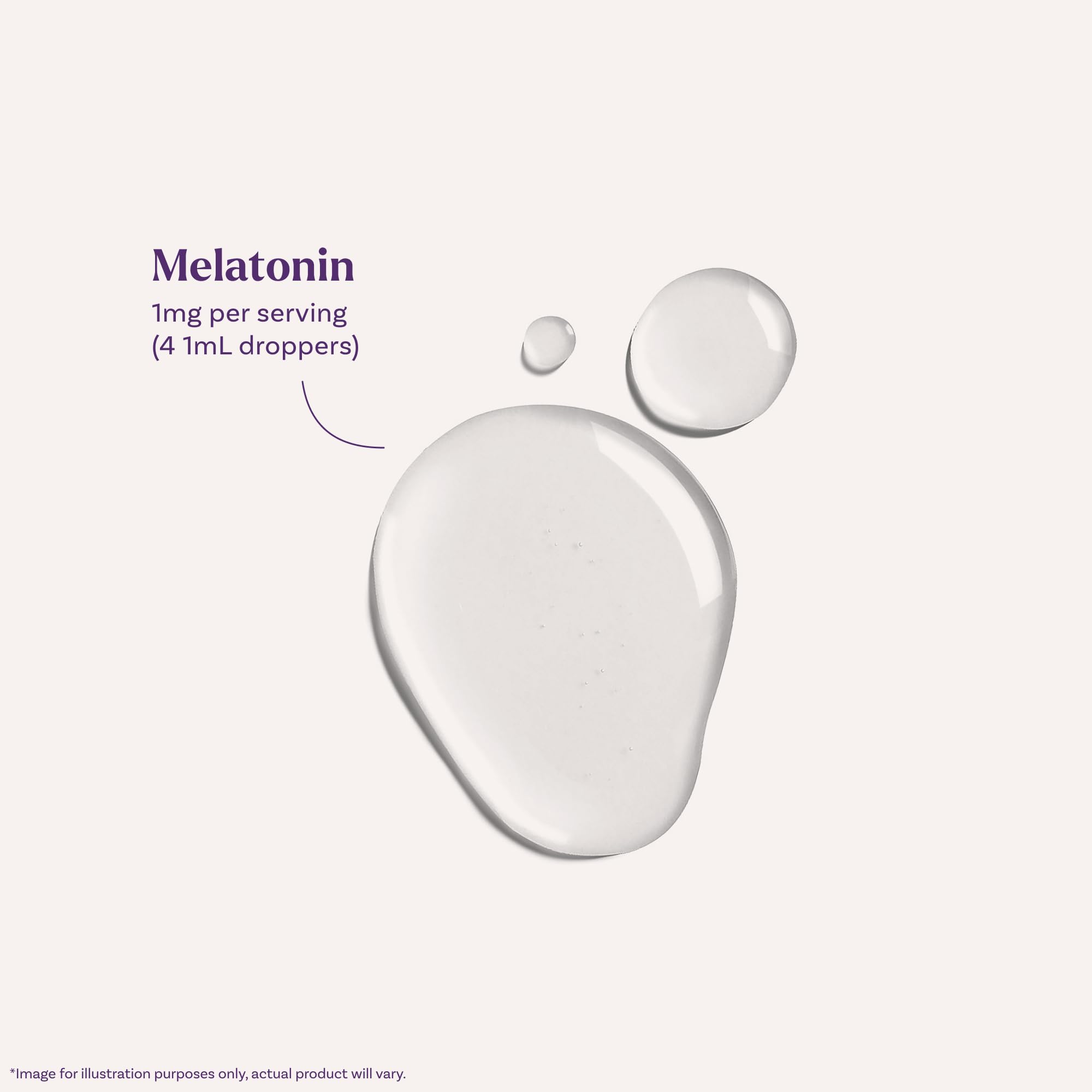 Natrol Liquid Melatonin 1 mg berry flavour 2 Fl Oz bottle with droppers