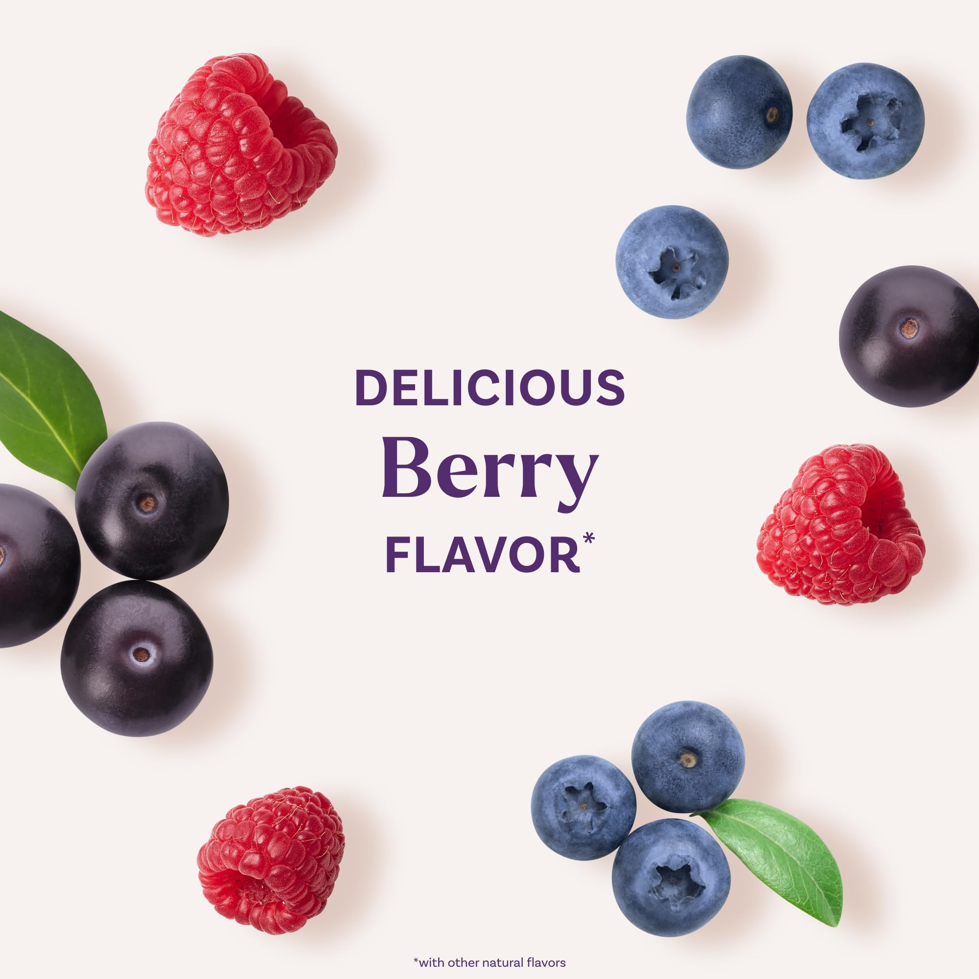 Natrol Liquid Melatonin 2.5 mg berry flavour close-up