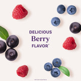 Natrol Liquid Melatonin 2.5 mg berry flavour close-up