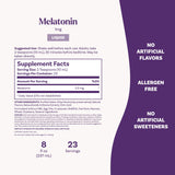 Natrol Liquid Melatonin 2.5 mg with juice