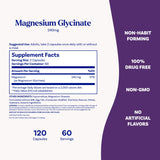 Natrol Magnesium Glycinate Capsules 240mg bottle with label