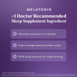 Natrol Melatonin 10 mg Fast Dissolve Tablets on a wooden table