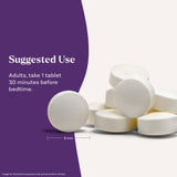 Natrol Melatonin 10 mg Time Release tablets in a hand