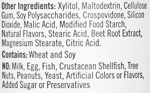 Natrol Melatonin 10mg Capsules back view with ingredient details