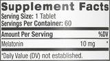 Natrol Melatonin 10mg Capsules close-up of capsule