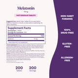 Natrol Melatonin 10mg Fast Dissolve Tablets in hand