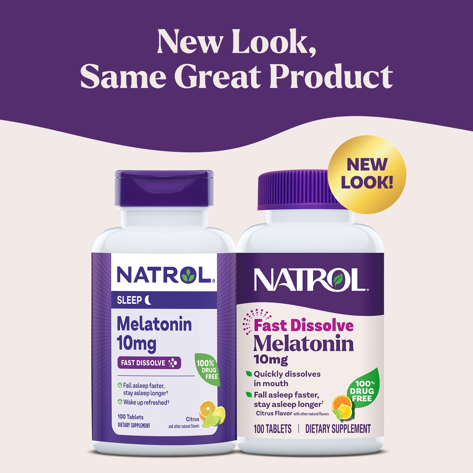 Natrol Melatonin 10mg Fast Dissolve Tablets packaging