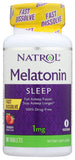 Natrol Melatonin 1MG Fast Dissolving Tablets, Pack of 3 front view