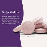 Natrol Melatonin 3 mg Fast Dissolve Tablets close-up of tablet