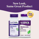 Natrol Melatonin 3 mg Tablets side view