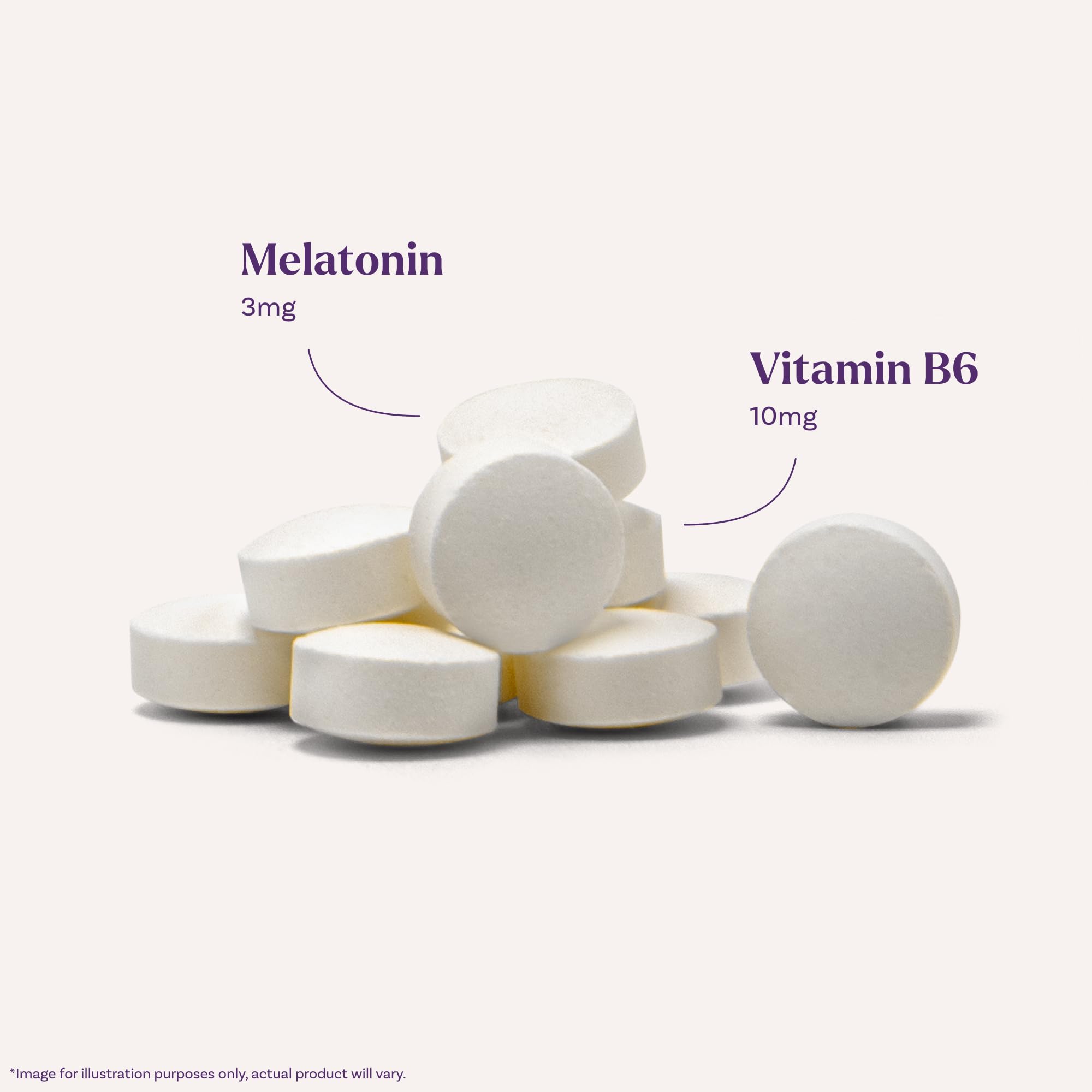 Natrol Melatonin 3 mg Time Release Tablets back view with ingredients
