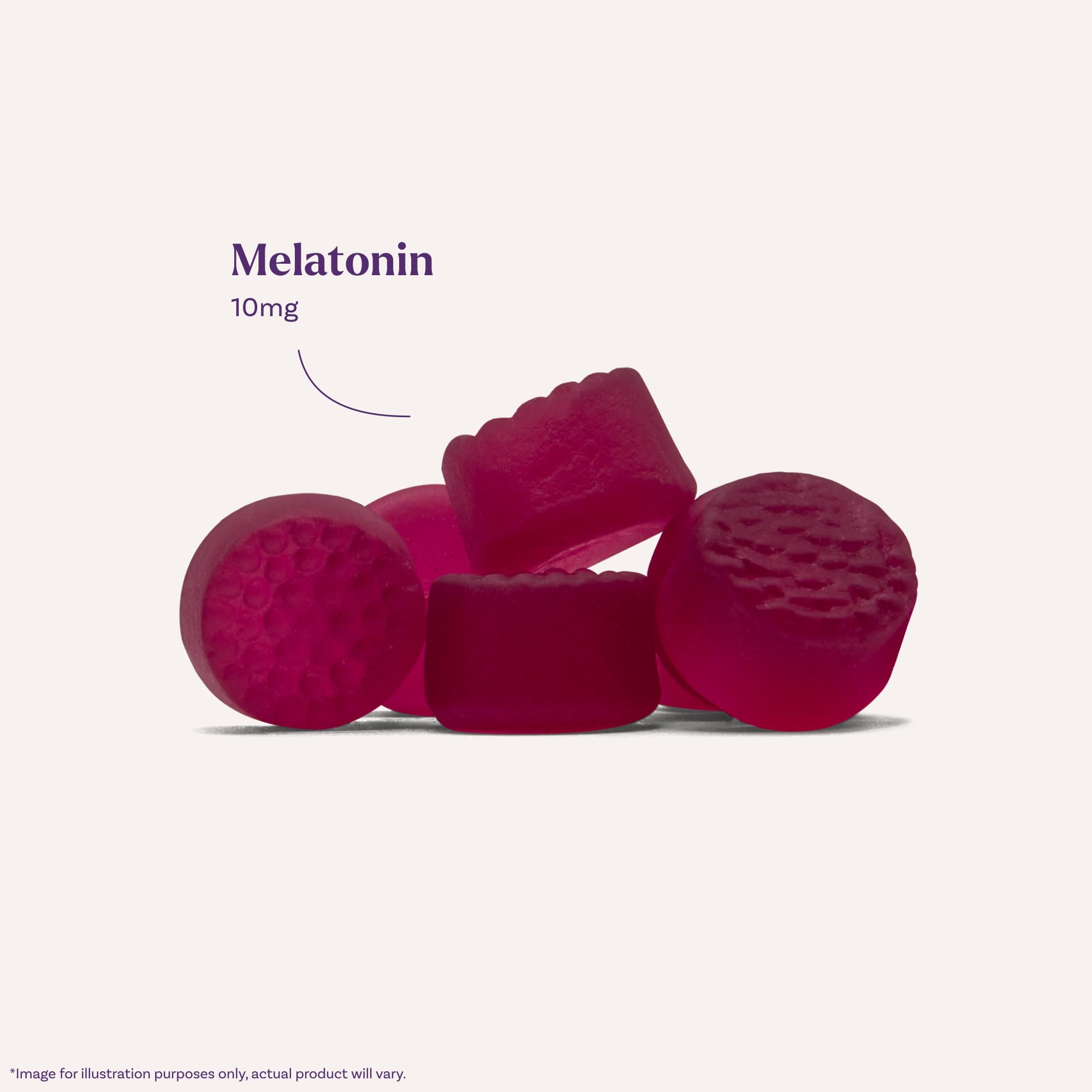 Natrol MelatoninMax Sleep Gummies 10 mg Blueberry on a wooden table