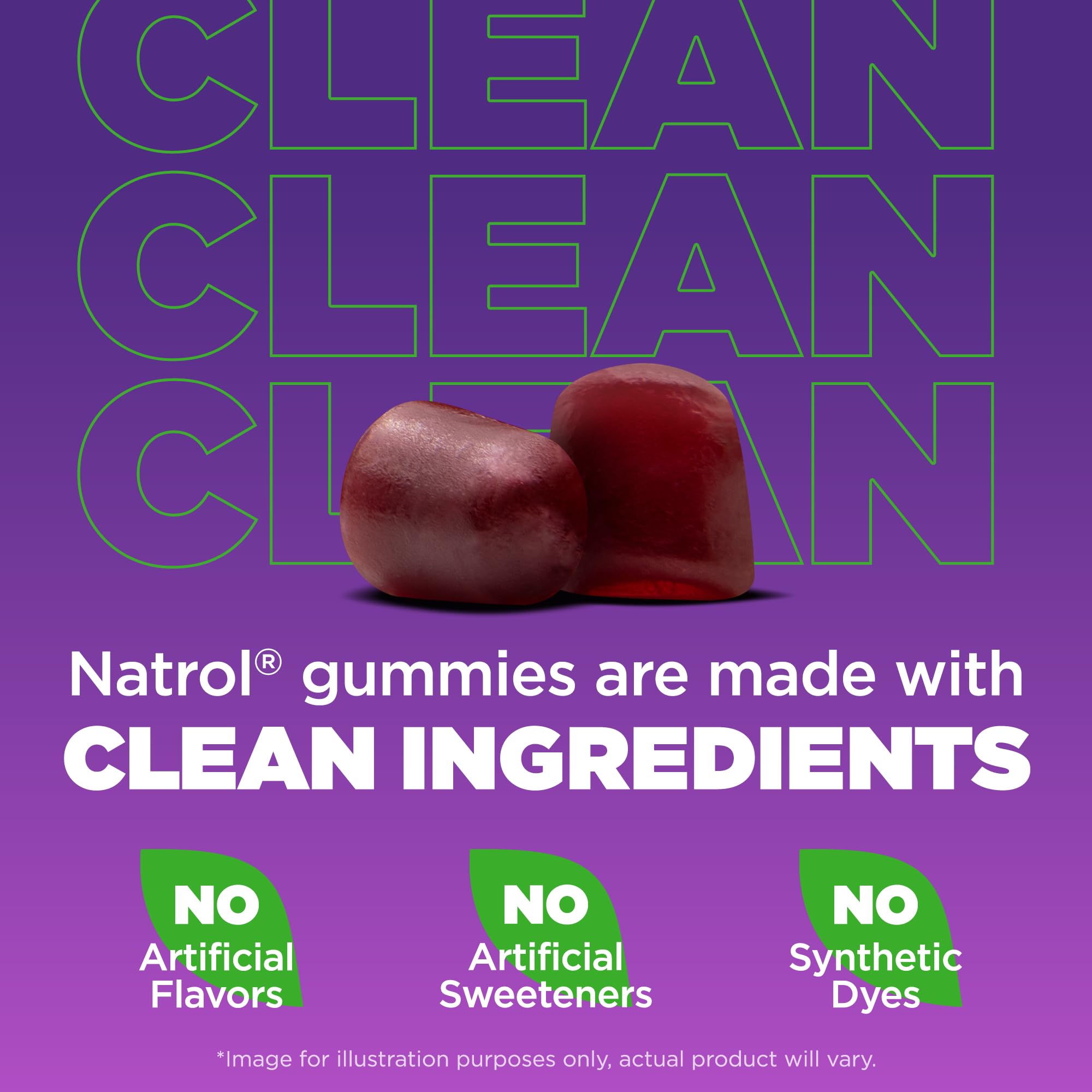 Natrol Sleep+ daily wellness Health Gummies bottle with dosage information