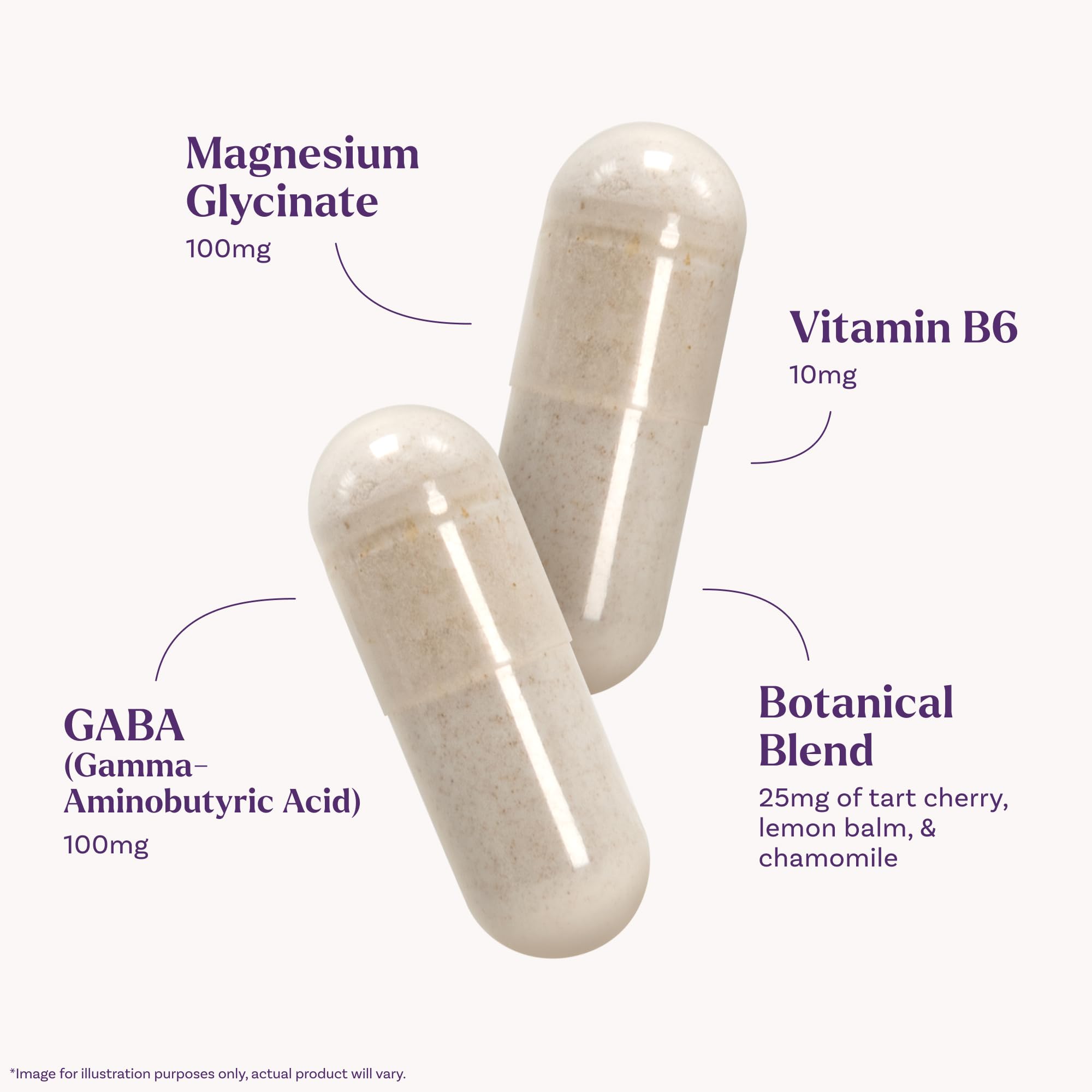 Natrol Sleep & Restore Capsules with ingredients list