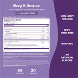 Natrol Sleep + Restore Gummies 5mg Melatonin gummies close-up