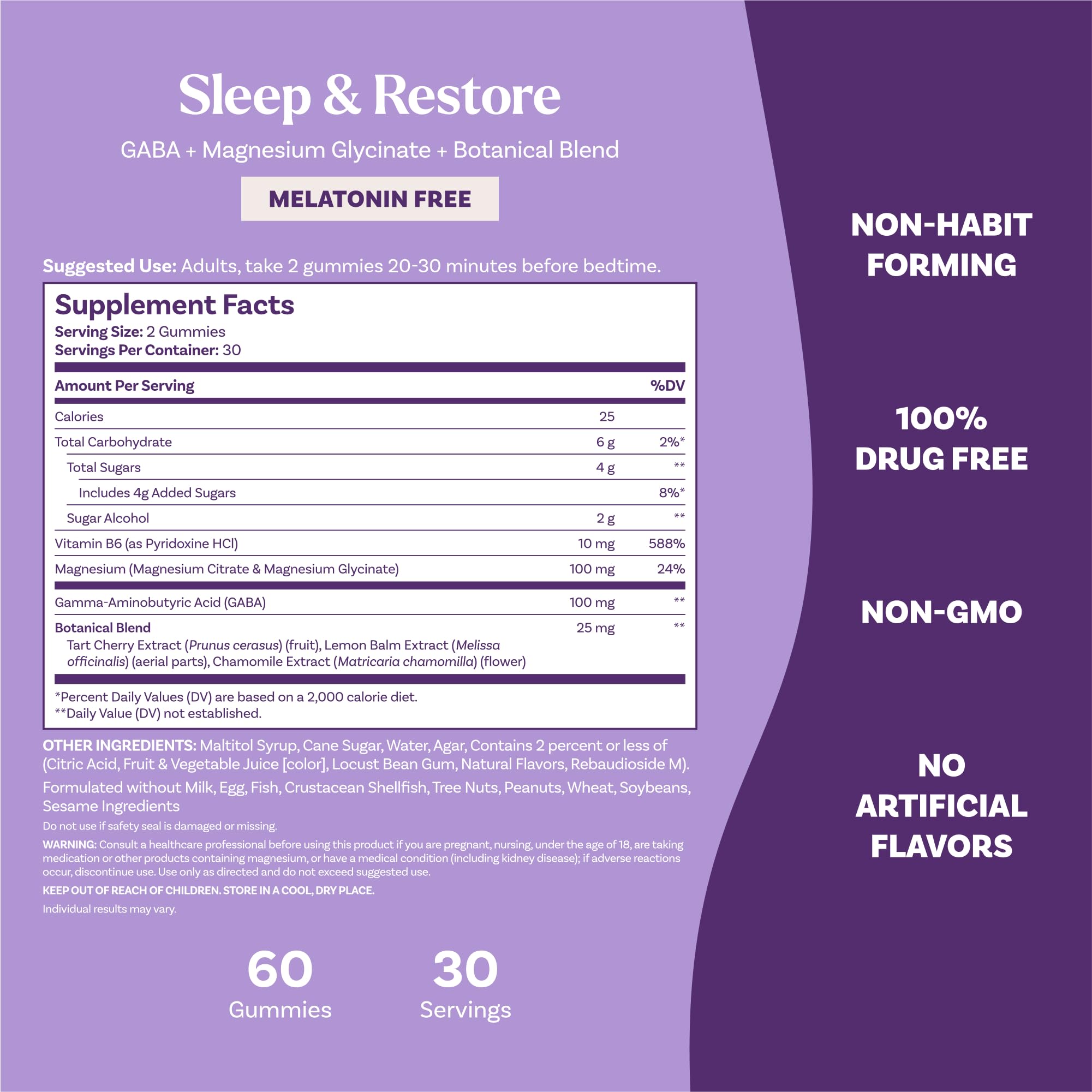 Natrol Sleep & Restore Gummies in a bowl