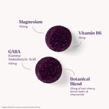 Natrol Sleep & Restore Gummies with ingredients list