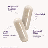 Natrol Sleep & Restore Magnesium Glycinate Capsules with bottle