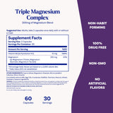 Natrol Triple Magnesium Complex 200mg bottle with label