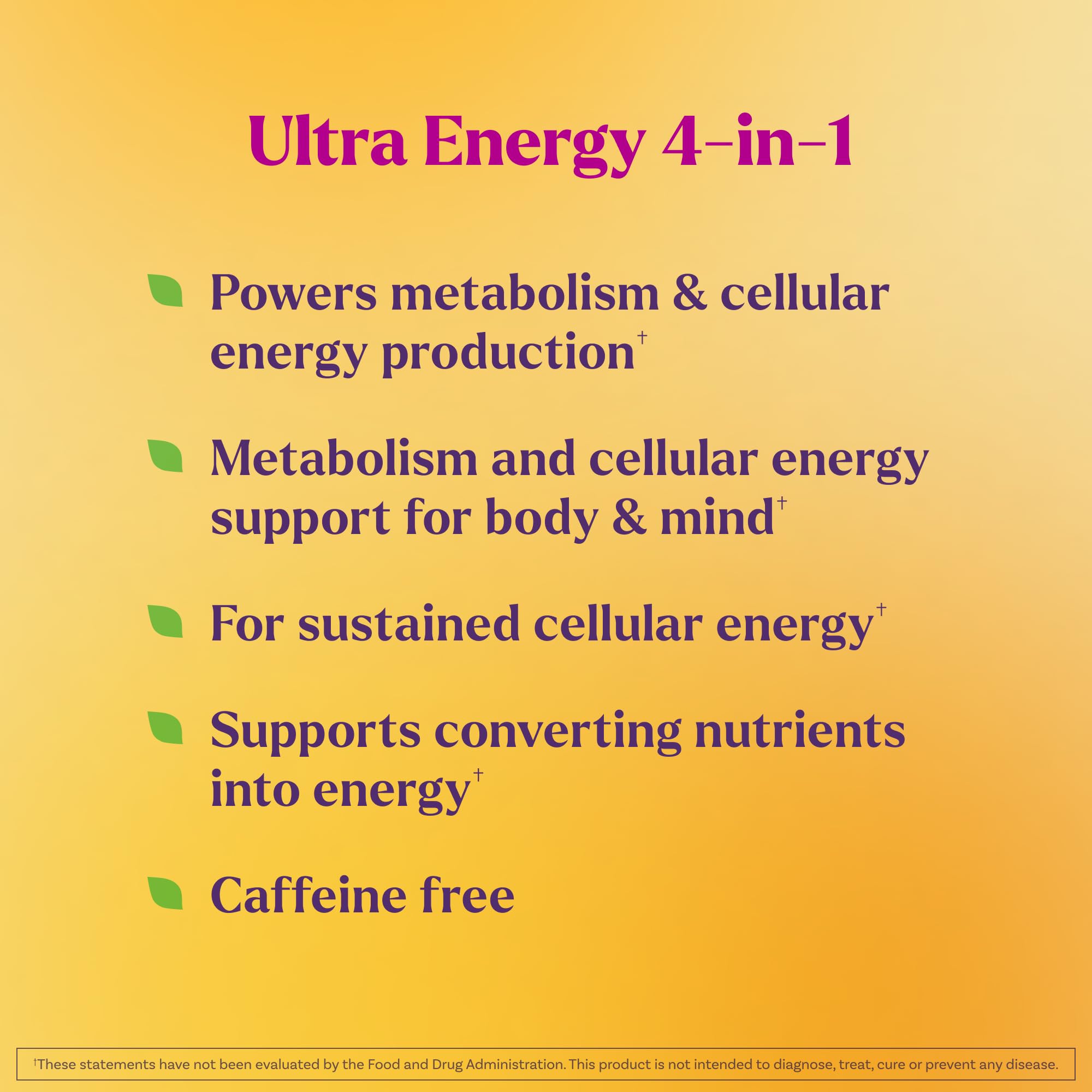 Natrol Ultra Energy 4-in-1 Capsules side view showing capsule details
