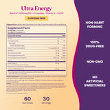 Natrol Ultra Energy Gummies side view showing gummy shape