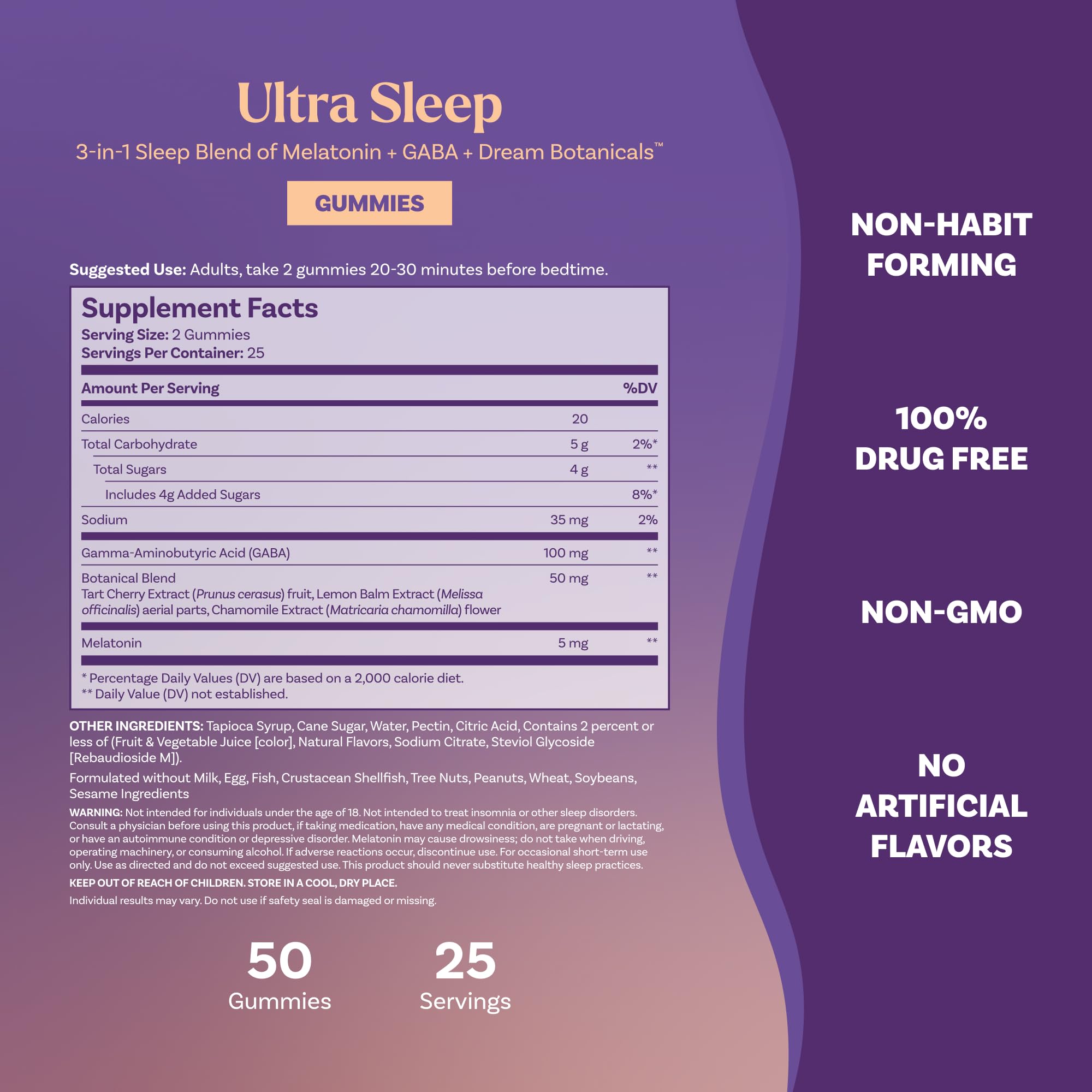 Natrol Ultra Sleep Gummies in a bowl for serving