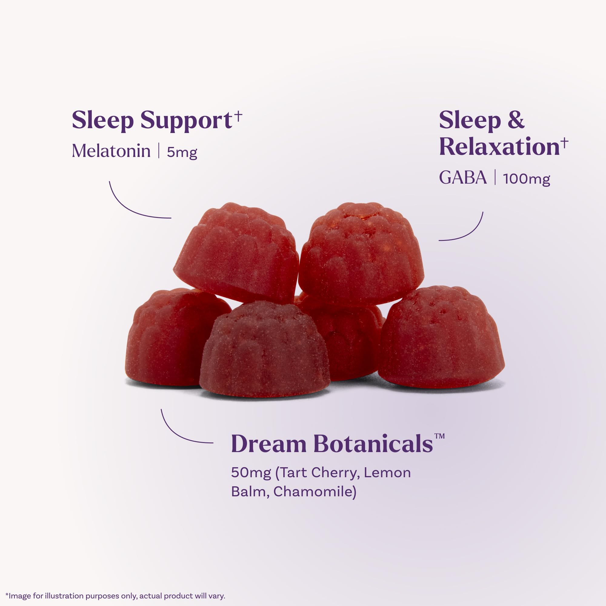 Natrol Ultra Sleep Gummies side view with dosage details