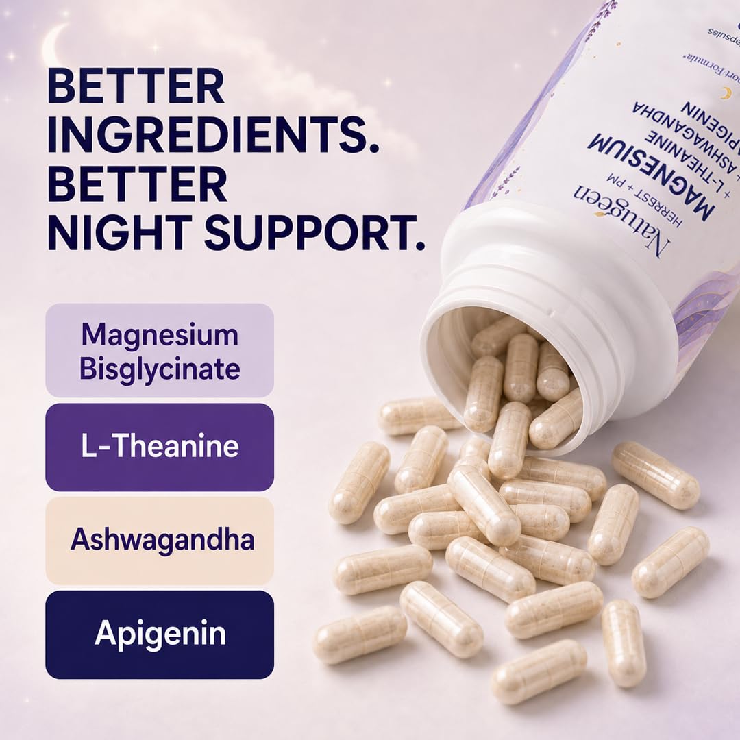 NATUGEEN Magnesium Complex capsules in a hand