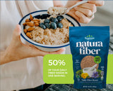Natura Fiber Organic Dietary Fiber Blend 448g ingredients list