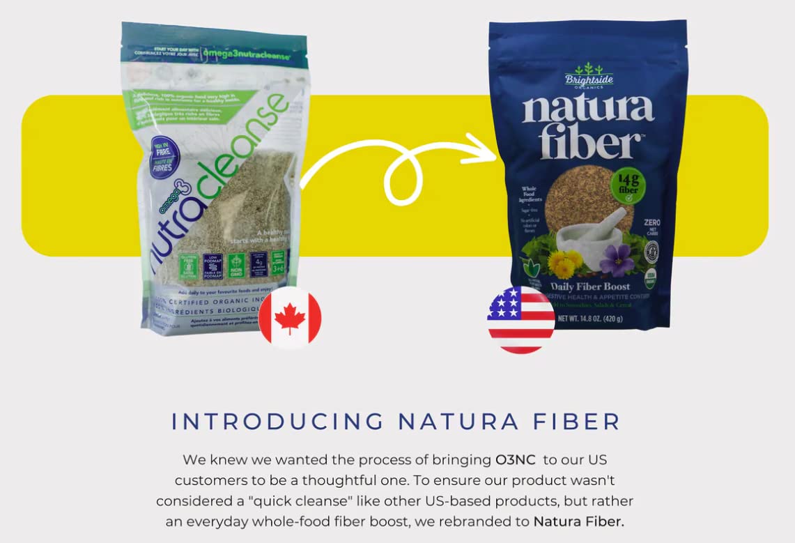 Natura Fiber Organic Dietary Fiber Blend 448g lifestyle scene