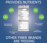 Natura Fiber Organic Dietary Fiber Blend 448g nutritional information