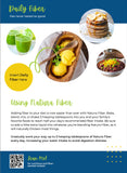 Natura Fiber Organic Dietary Fiber Blend 448g side view