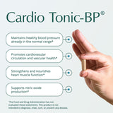 Natura Health Products Cardio Tonic-BP 90 Capsules side view
