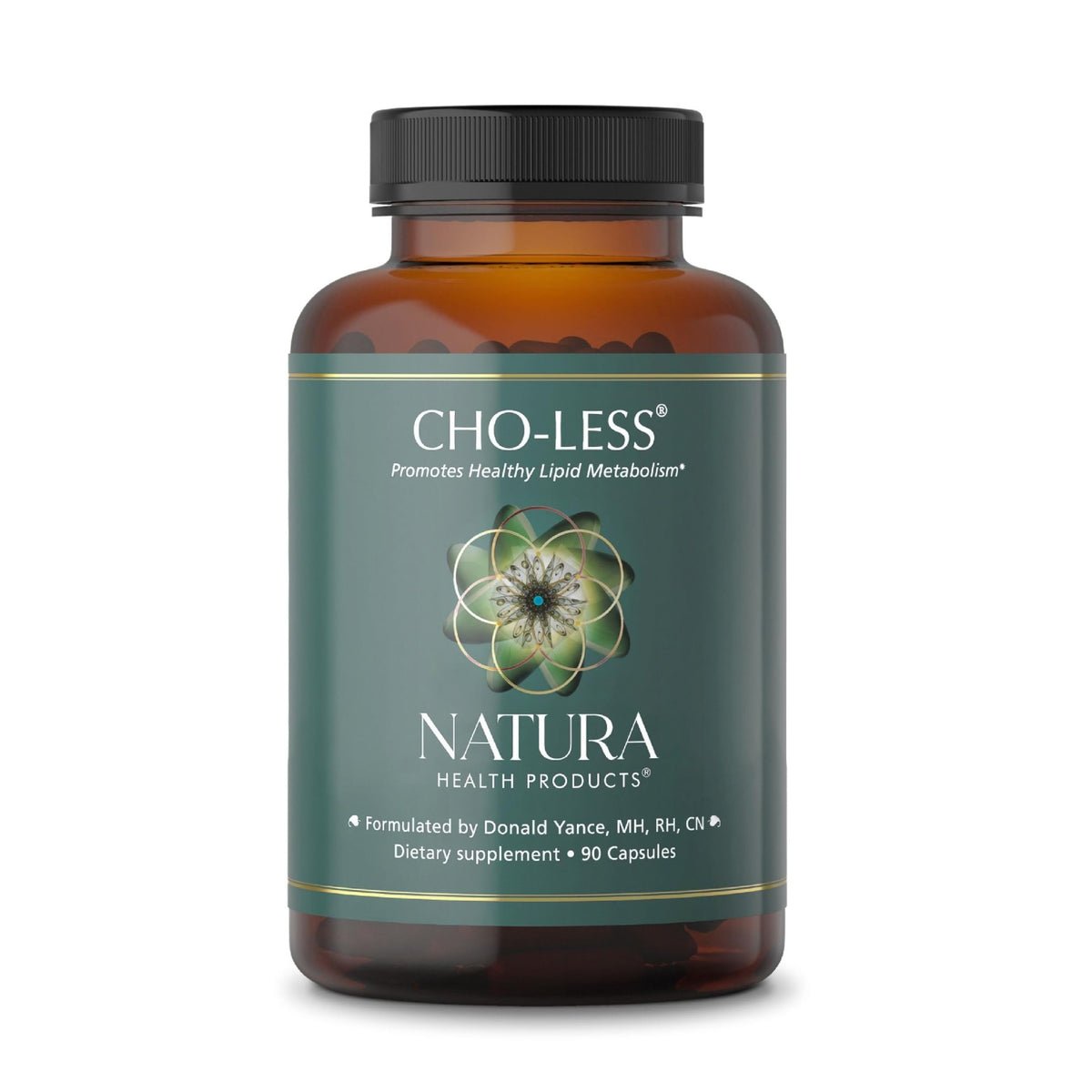Natura Health Products Cho-Less Red Yeast Rice 120 Capsules front view