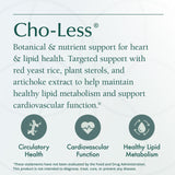 Natura Health Products Cho-Less Red Yeast Rice packaging details