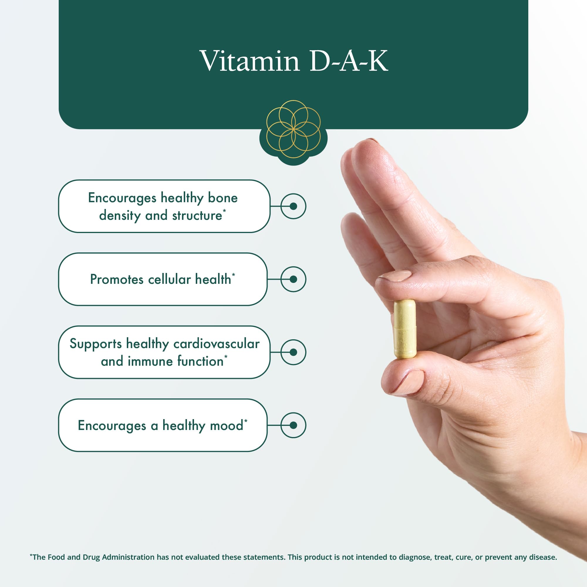 Natura Health Products Complete ADK Synergy Vitamin D3 K2 5000 IU packaging