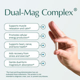 Natura Health Products Magnesium Dual-Mag Complex 90g back view