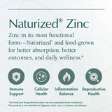 Natura Health Products Naturized Zinc capsule in hand