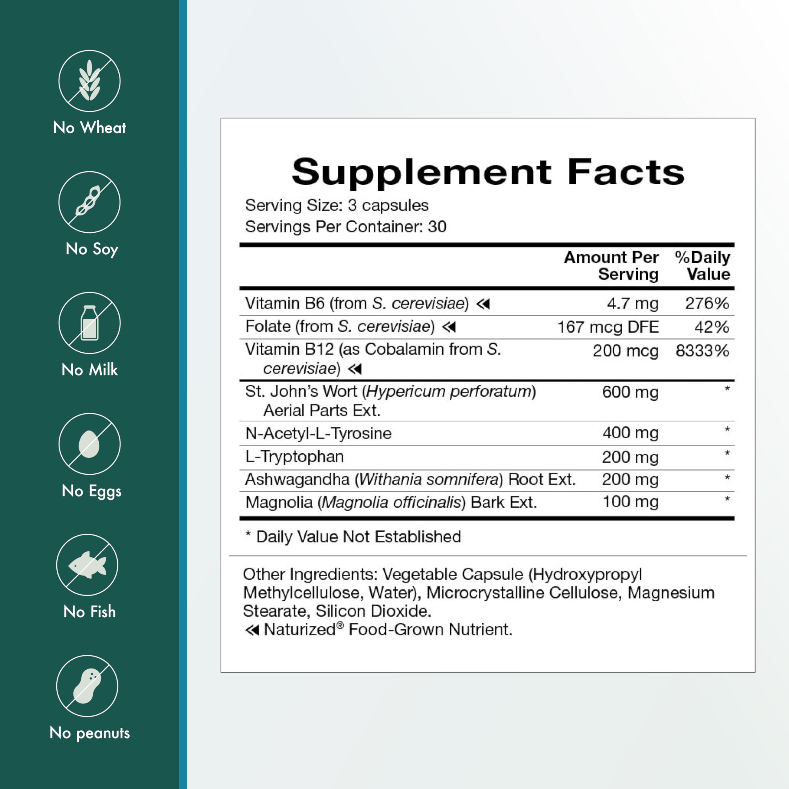 Natura Health Products St. John's Wort Capsules close-up of capsules