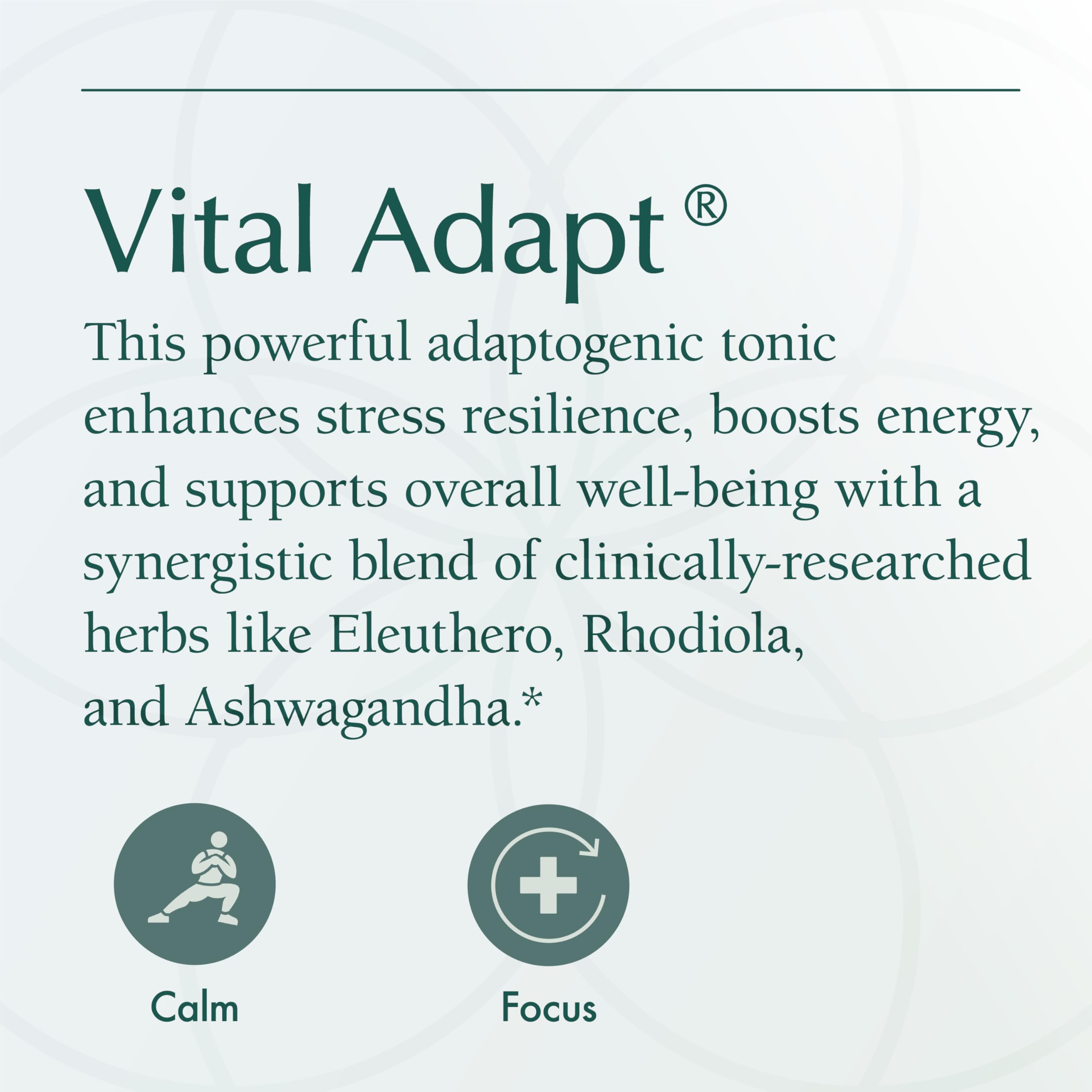 Natura Health Products Vital Adapt Herbal Tonic ingredients list