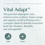 Natura Health Products Vital Adapt Herbal Tonic ingredients list