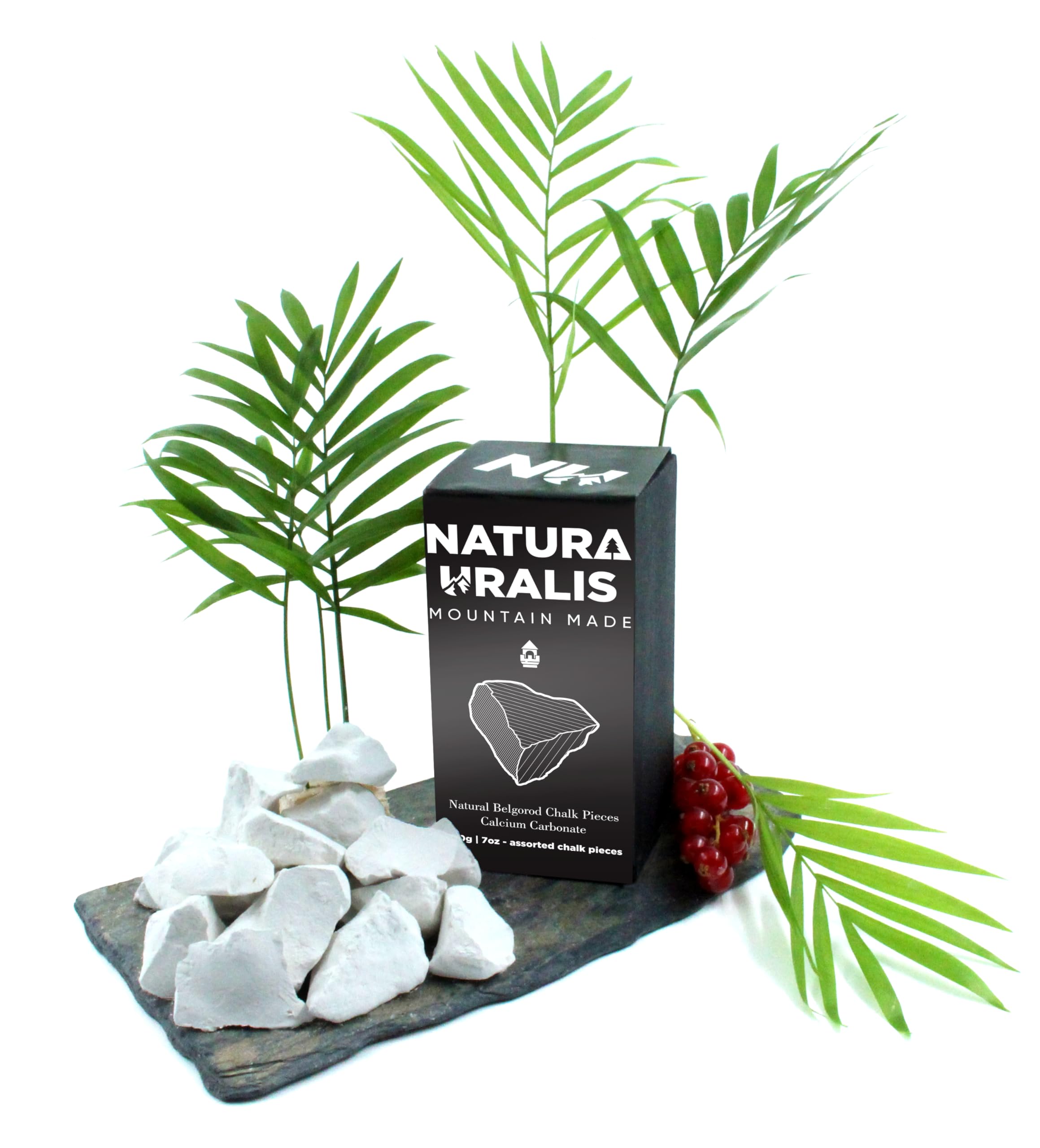 Natura Uralis Belgorod Chalk 200g in natural setting
